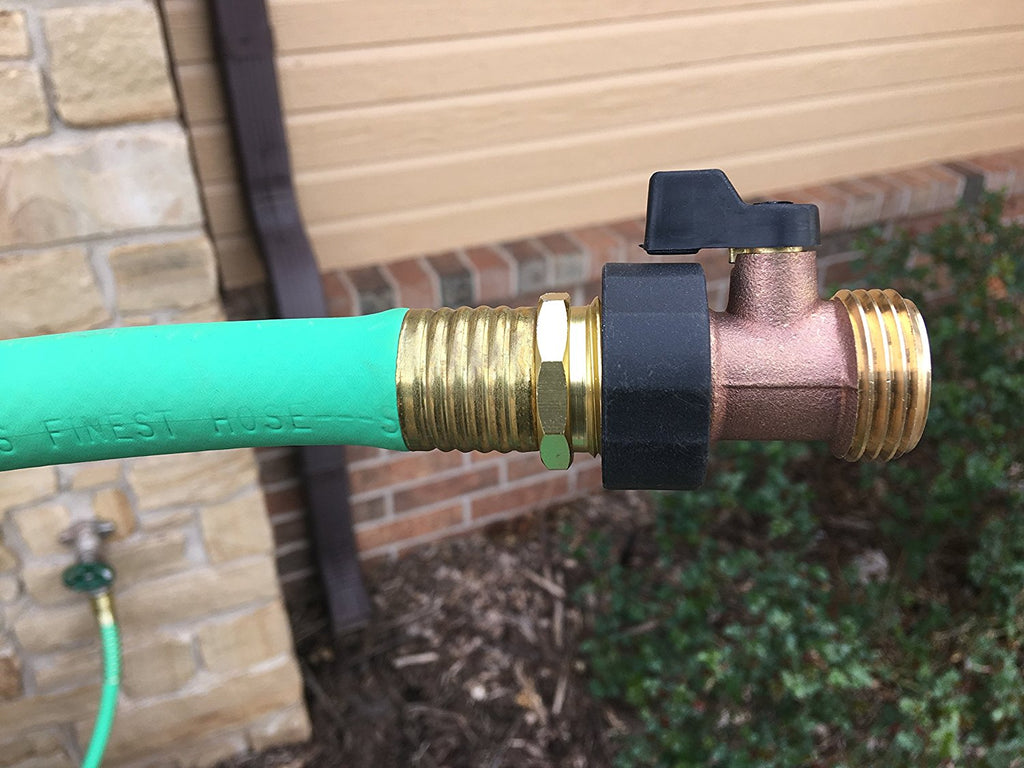 The World’s Best Water Shut Off Valve – Garden Hose Ball Valve Connect ...